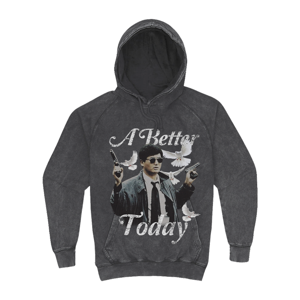 A BETTER TODAY VINTAGE HOODIE VINTAGE GREY China Mac Online