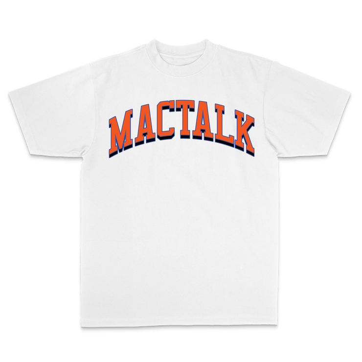 MACTALK NYC TEE - WHITE - China Mac Online