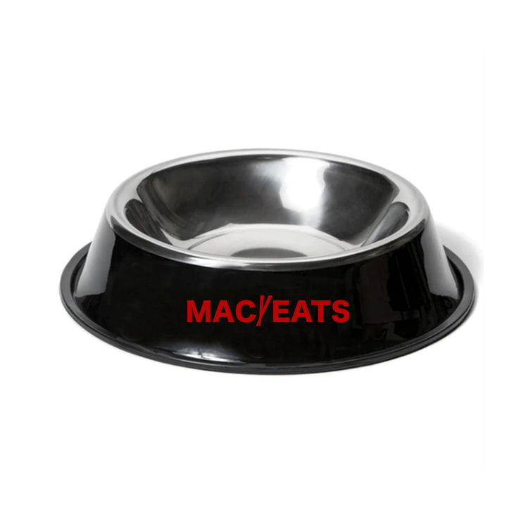 MAC EATS DOG BOWL - BLACK - China Mac Online