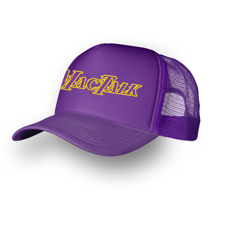 Mactalk MACTALK LA FOAM TRUCKER HAT - PURPLE – China Mac Online
