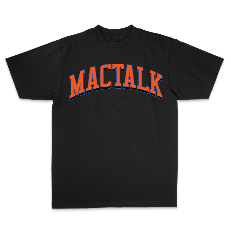 MACTALK NYC TEE - BLACK - China Mac Online